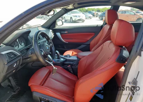 2015 BMW 228 I из США, поврежденный, VIN WBA1F5C51FV256972